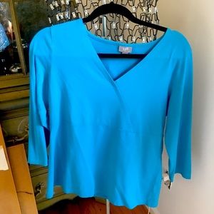 J.Jill cotton/ spandex top